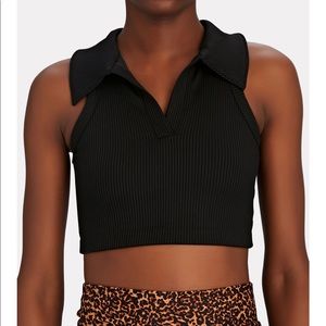NWT Year of Ours Gabriela Knit Polo Sports Bra